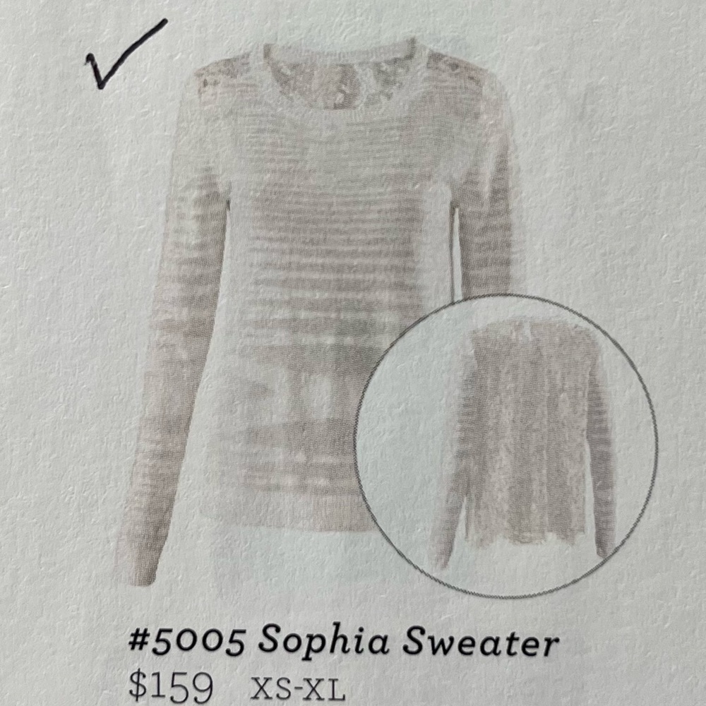 Cabi Sophia Sweater